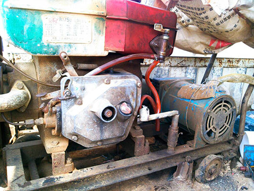 浩口原种场单杠柴油机发电机出租